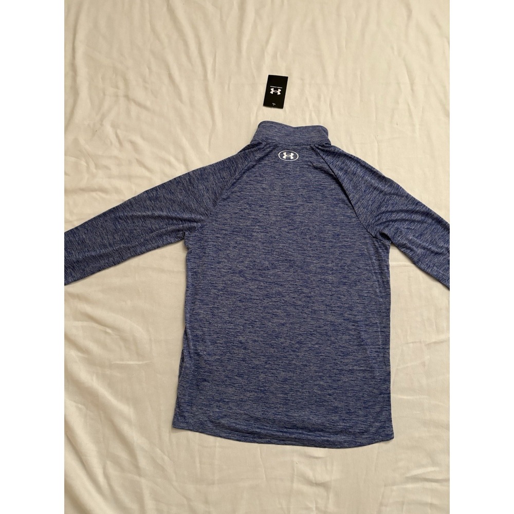 NEW Under Armour UA Tech 1/2 Zip Royal Graphite Men's Size Small UA MENS SHIRT - Picture 15 of 15